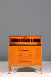 Stilvoller Sekretär um 1930 Büro Kommode echt Holz Sekretär Schreibtisch Kommode