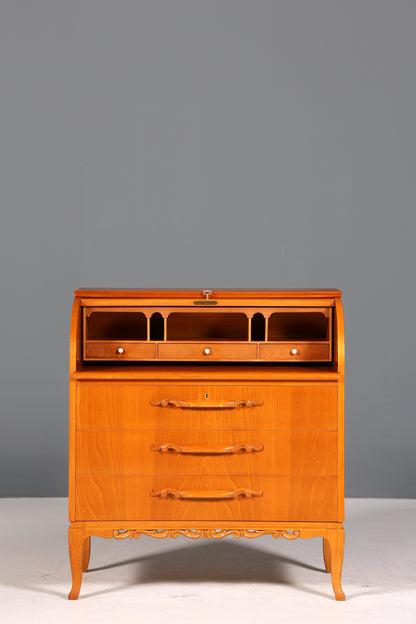 Stilvoller Sekretär um 1930 Büro Kommode echt Holz Sekretär Schreibtisch Kommode