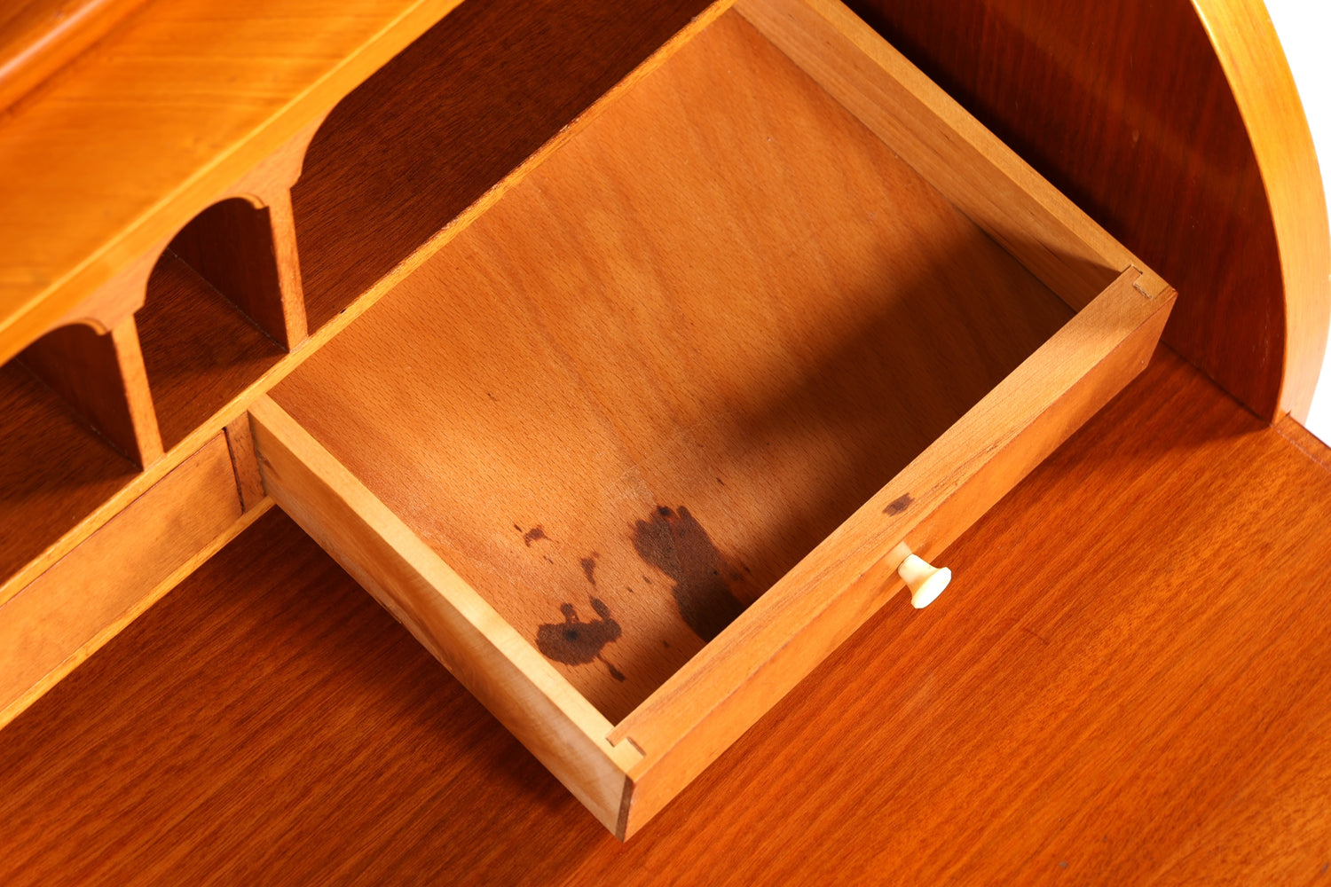 Stilvoller Sekretär um 1930 Büro Kommode echt Holz Sekretär Schreibtisch Kommode