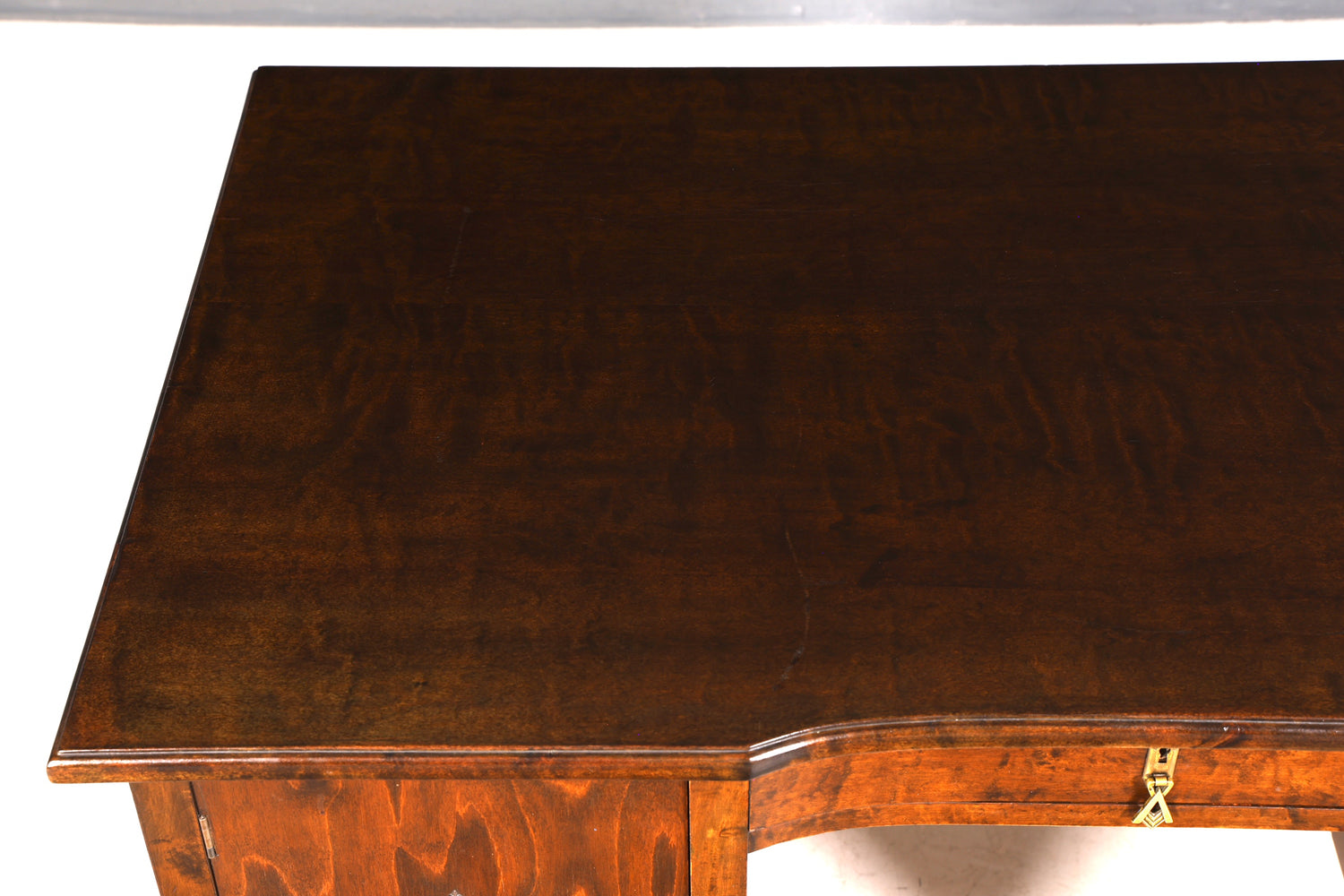 G363 Finish Wunderschöner Jugendstil Schreibtisch echt Holz Office Table (Kopie)