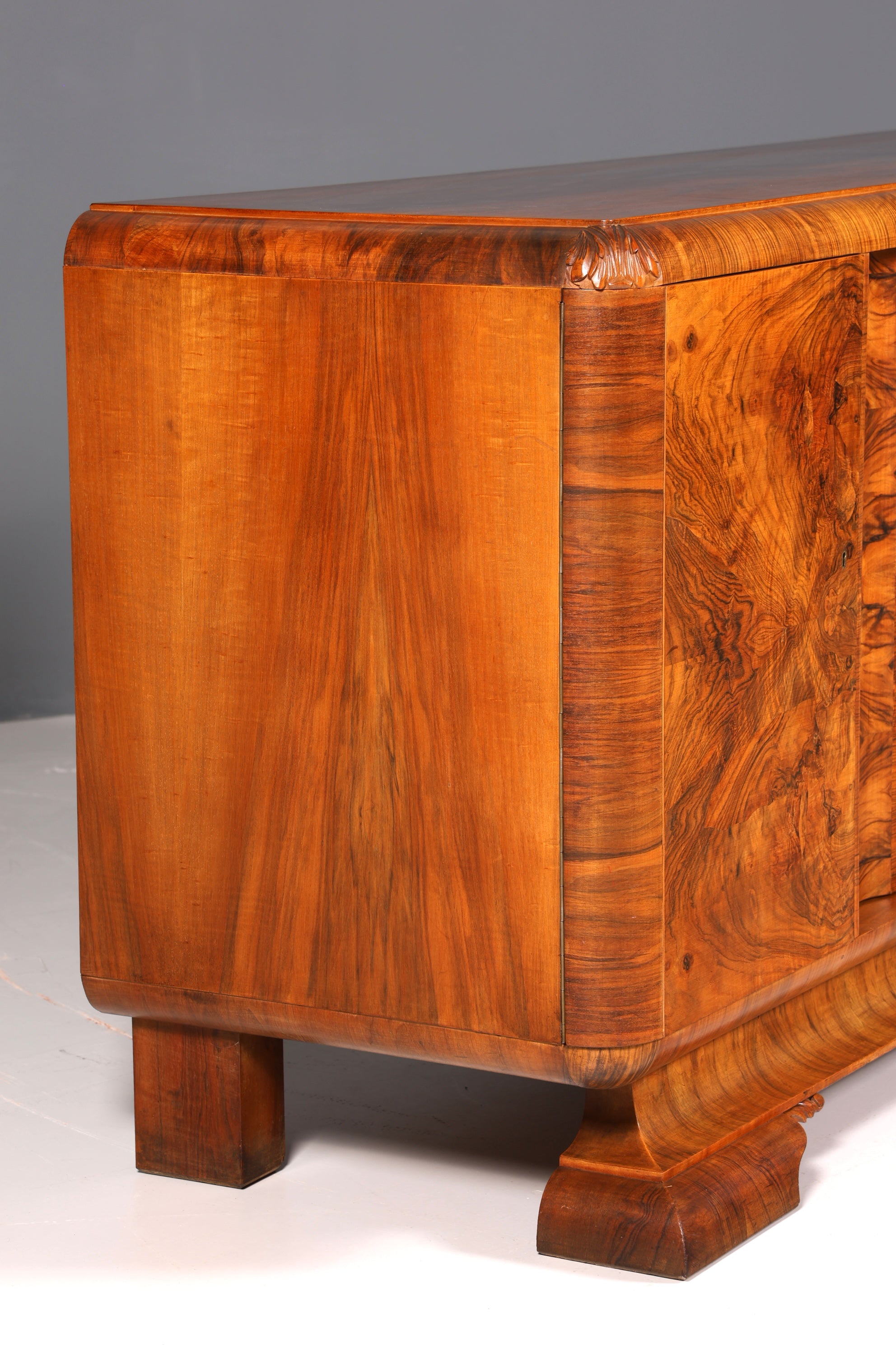 Wunderschönes Original Art Deco Sideboard Antik Schrank TV Kommode Buffet um 1930