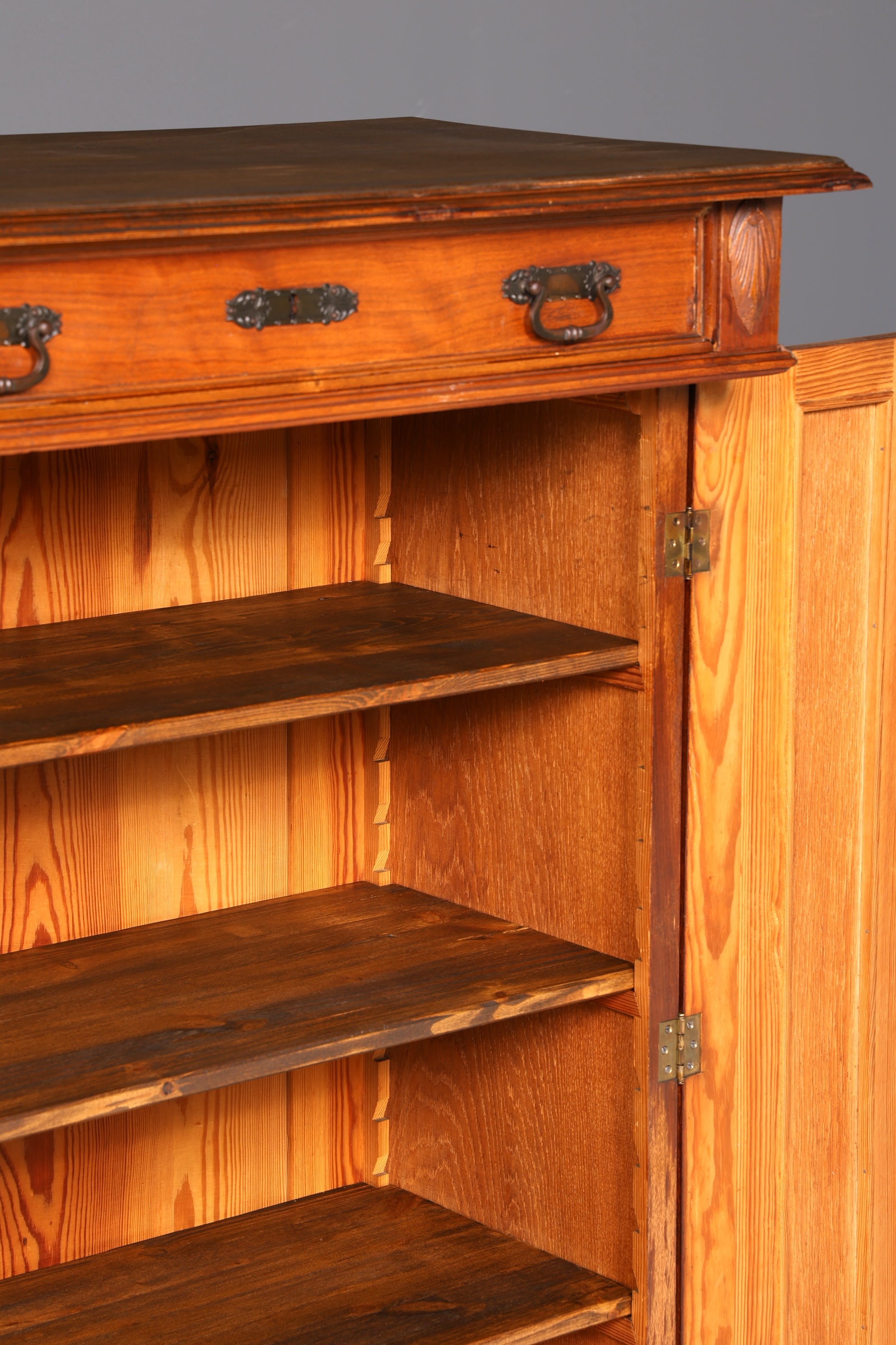 Beautiful Art Nouveau vertiko cabinet, antique cabinet, chest of drawers, circa 1900, solid wood