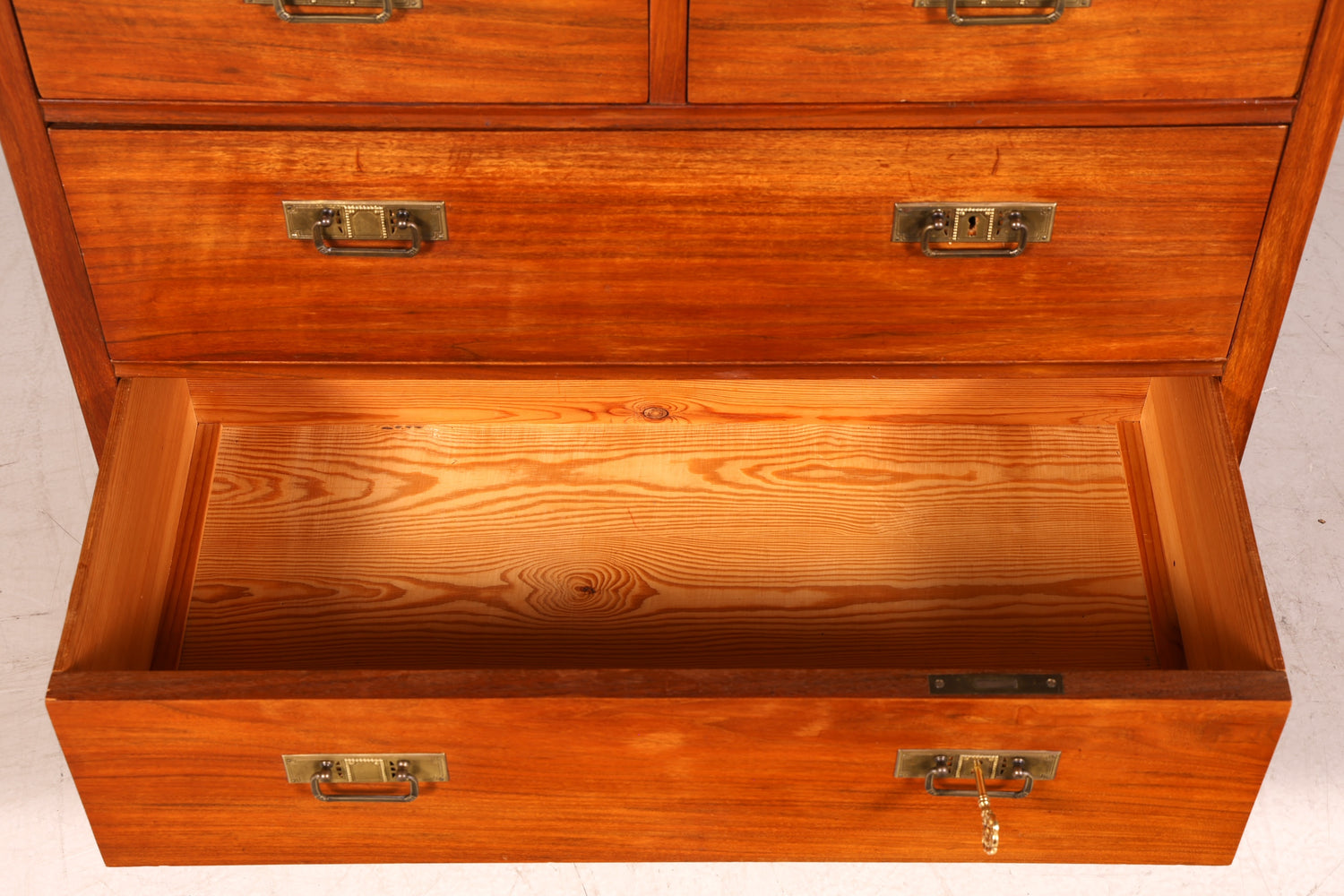 G383 Finish Traumhafte Jugendstil Kommode Antik Sideboard mit Spiegel Flurkommode Frisierkommode (Kopie)