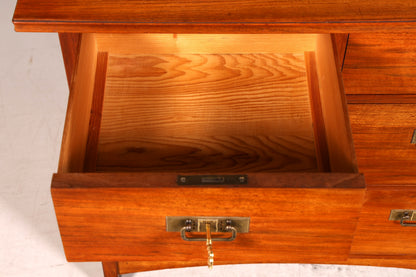 G383 Finish Traumhafte Jugendstil Kommode Antik Sideboard mit Spiegel Flurkommode Frisierkommode (Kopie)