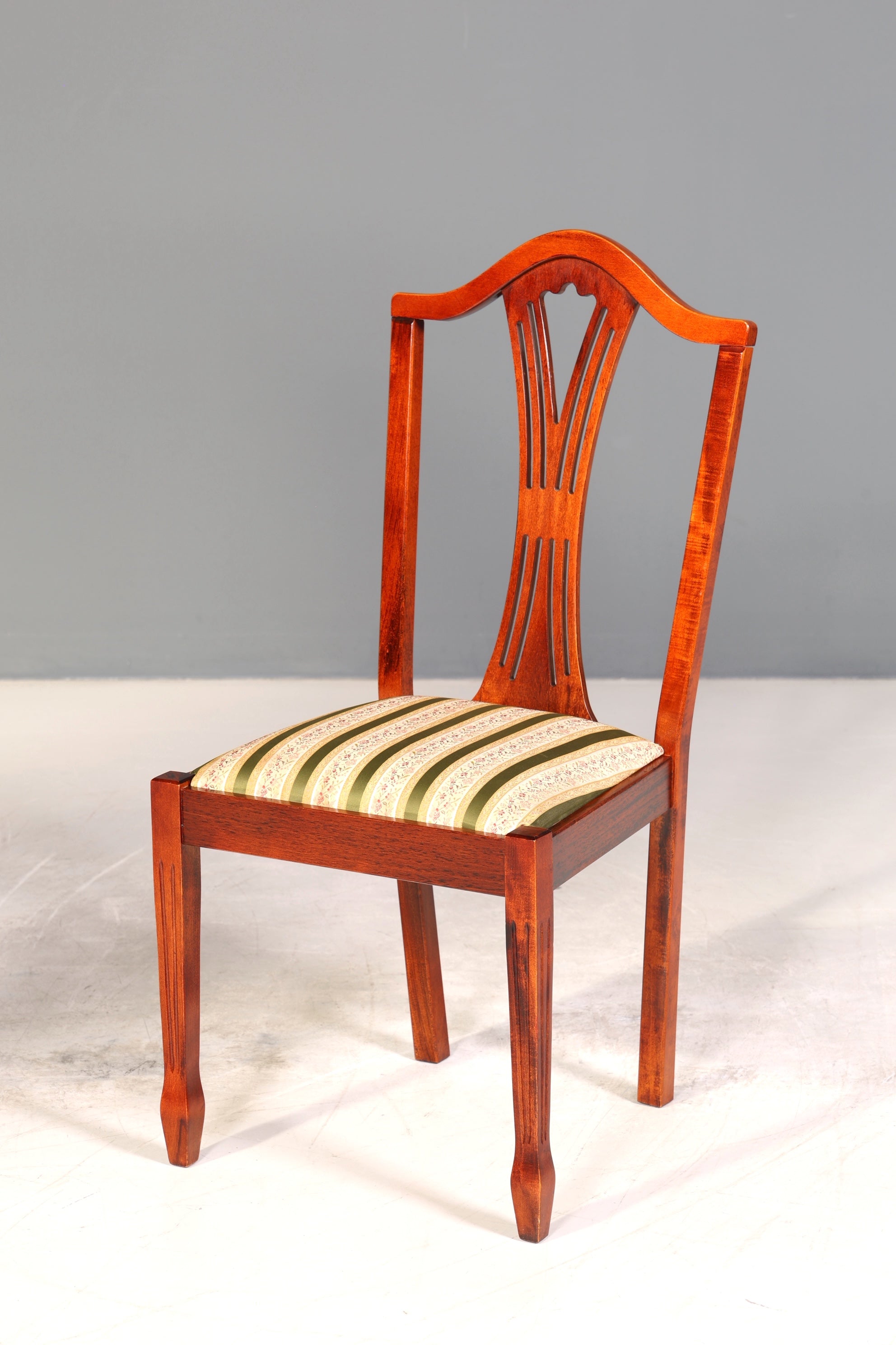 6x Edle Englische Stühle Englisch Dining Chairs Antik 60er Jahre Küchenstühle Stuhlset