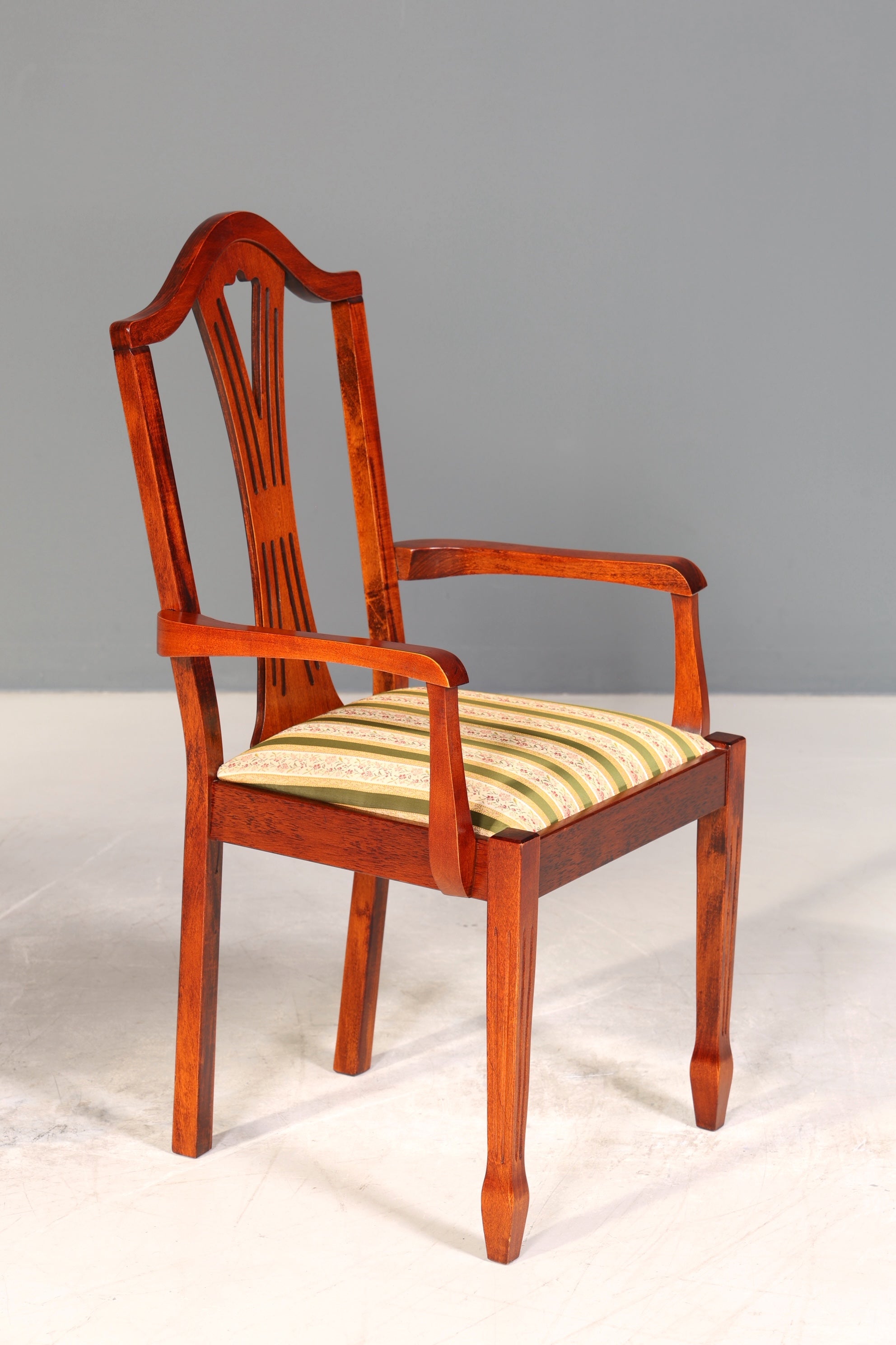 6x Edle Englische Stühle Englisch Dining Chairs Antik 60er Jahre Küchenstühle Stuhlset