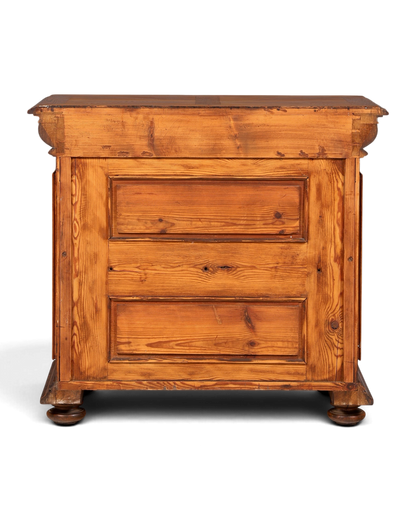 Hauptstadt Möblerei Gründerzeit Sideboard aus massivem Holz mit schöner Maserung im Louis-Philippe-Stil