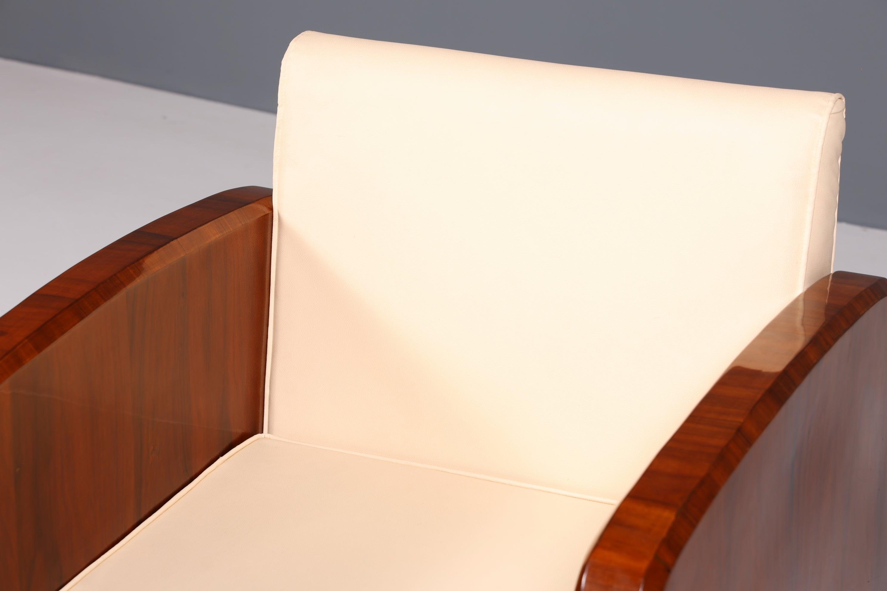 Wunderschöner Art Deco Design Sessel Clubsessel Armlehnsessel 1 von 2