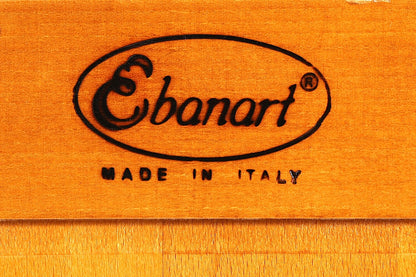 Edles Ebanart Bücherregal Kirschholz Italienisch Premium Massiv Holz Regal Antik Stil Bücherschrank Vintage Made in Italy