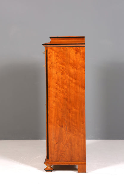 Traumhafter Louis Philippe Sekretär Vertiko Biedermeier Kommode Schubladenkommode Chiffoniere
