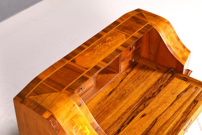 Wunderschöner Sekretär im Barock Stil Schreibkommode Bürokommode Antik Schreibtisch Schreibmöbel Vintage Holz