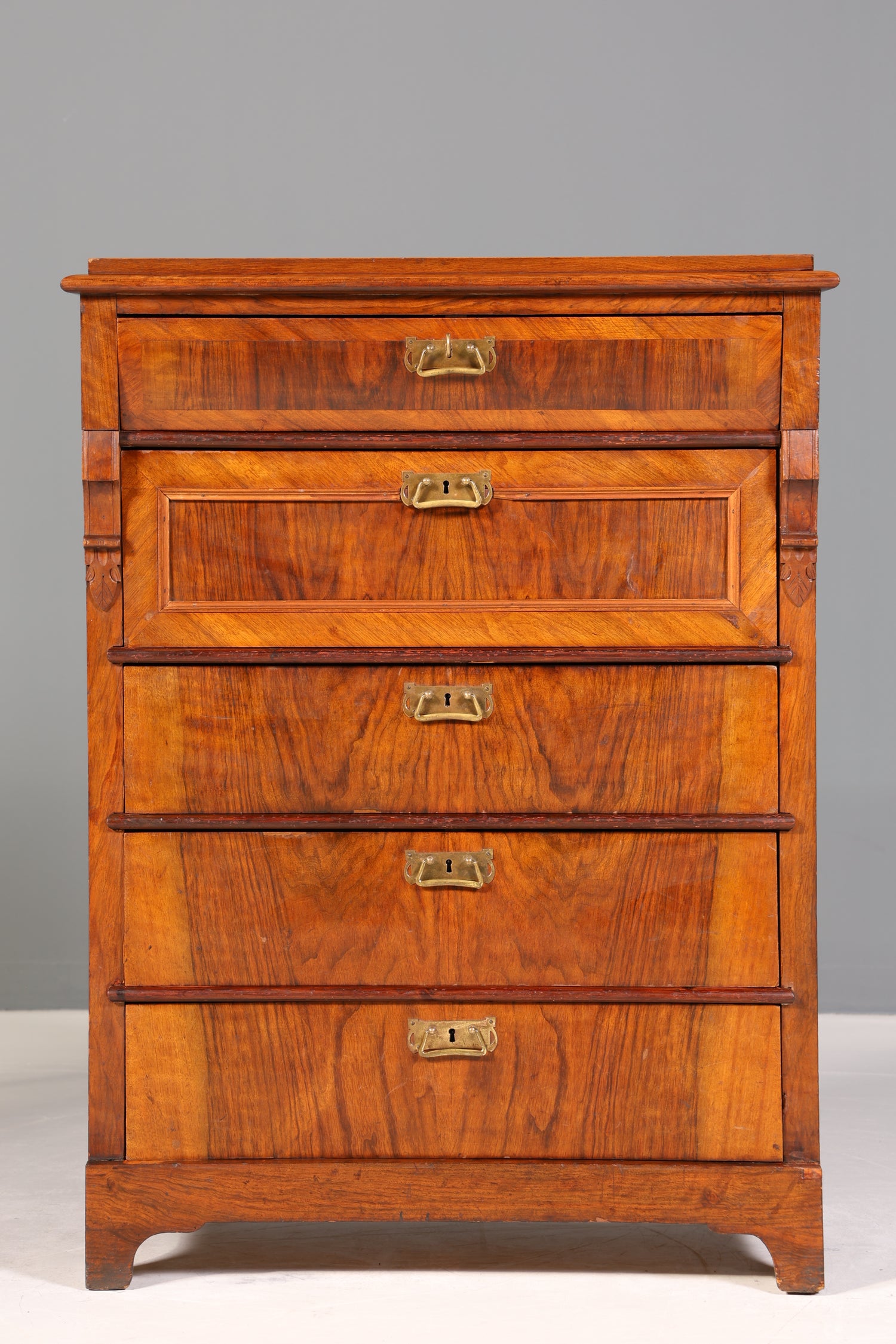 Traumhafte Gründerzeit Kommode Jugendstil Schubladenkommode Antik Vertiko Wäschekommode