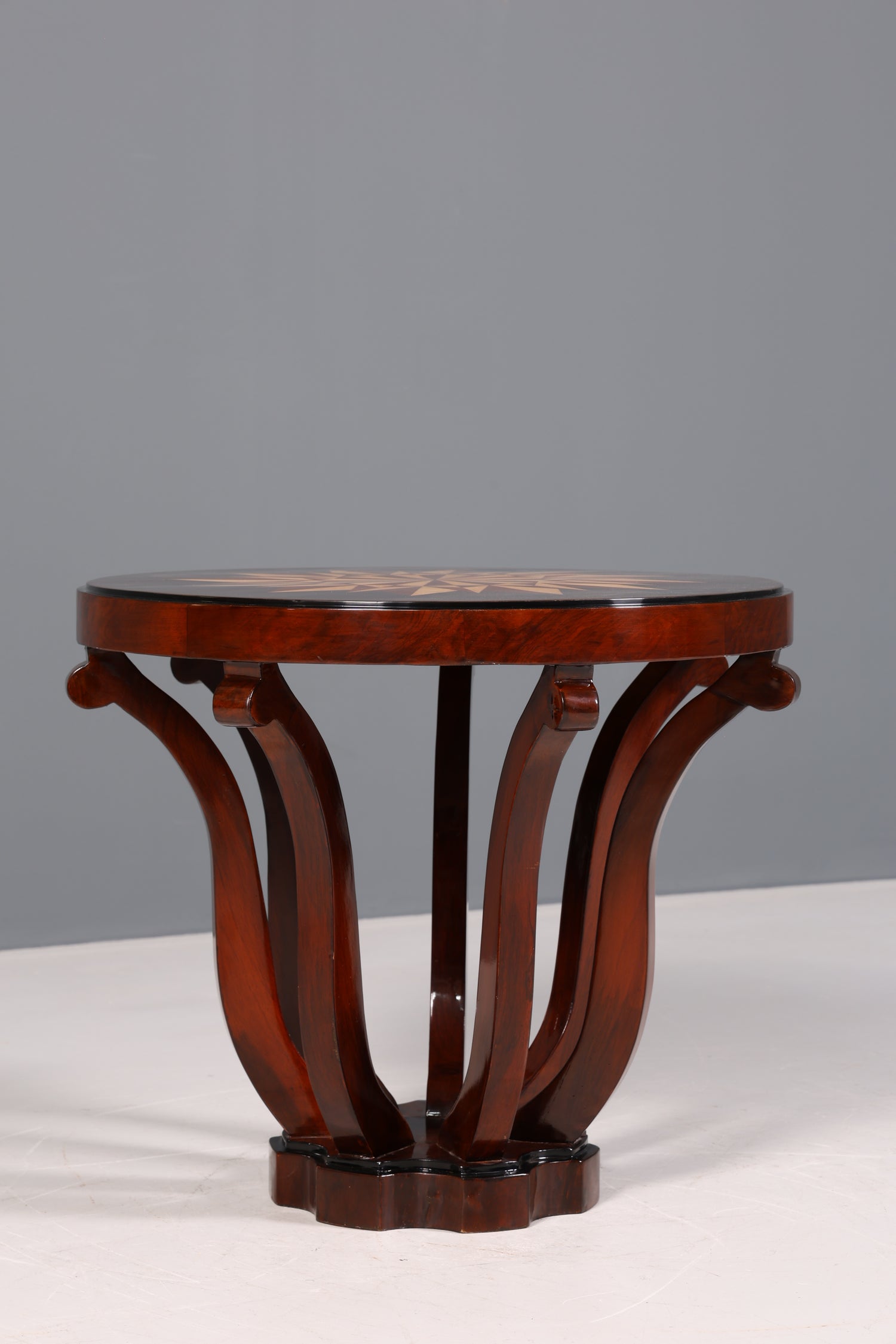 Wunderschöner Art Deco Stil Couchtisch Antik Stil Luxus Beistelltisch Wohnzimmer Ablagetisch