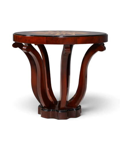 Wunderschöner Art Deco Stil Couchtisch Antik Stil Luxus Beistelltisch Wohnzimmer Ablagetisch