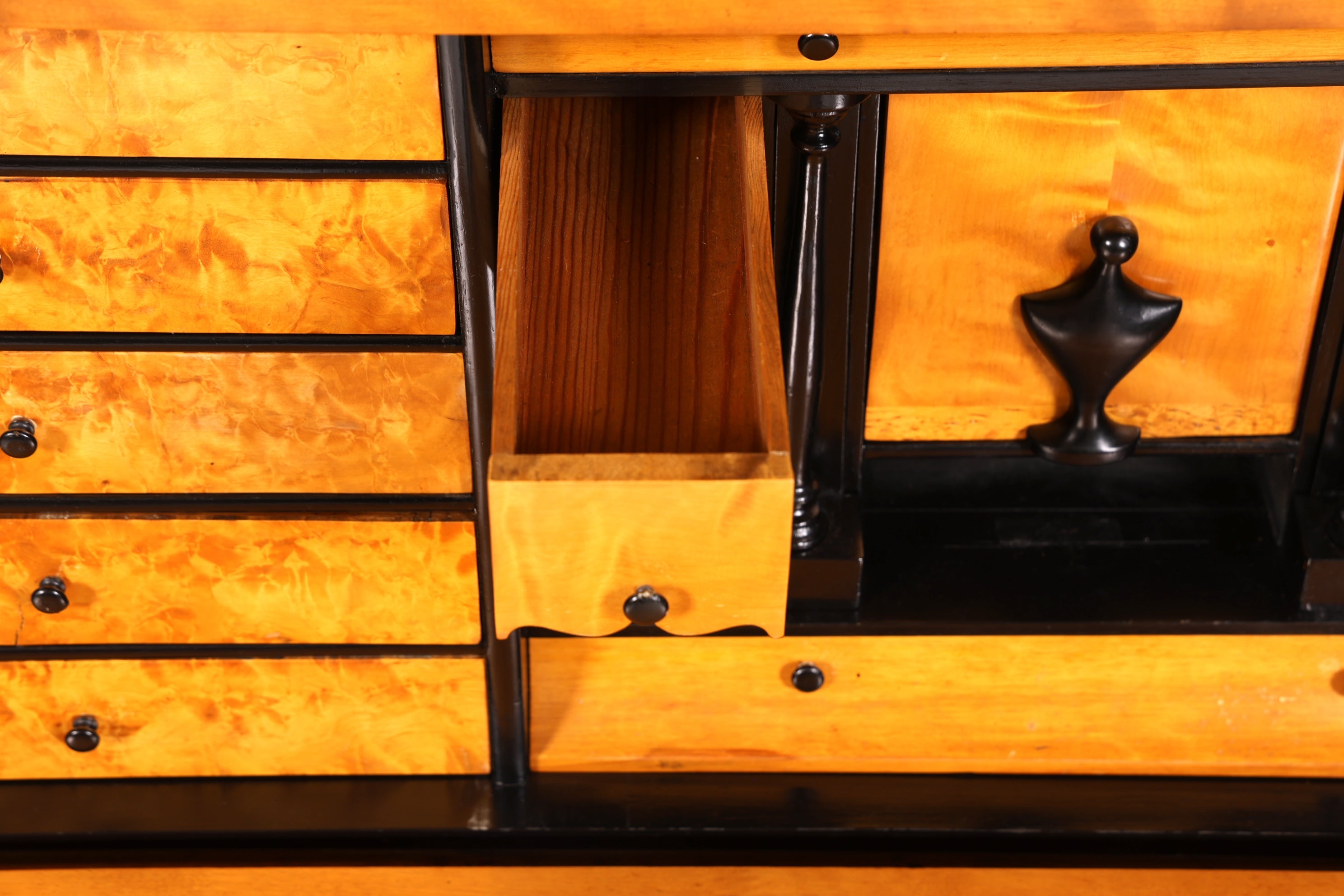 Traumhafter Original Biedermeier Sekretär um 1860 Kommode Antik Bürokommode