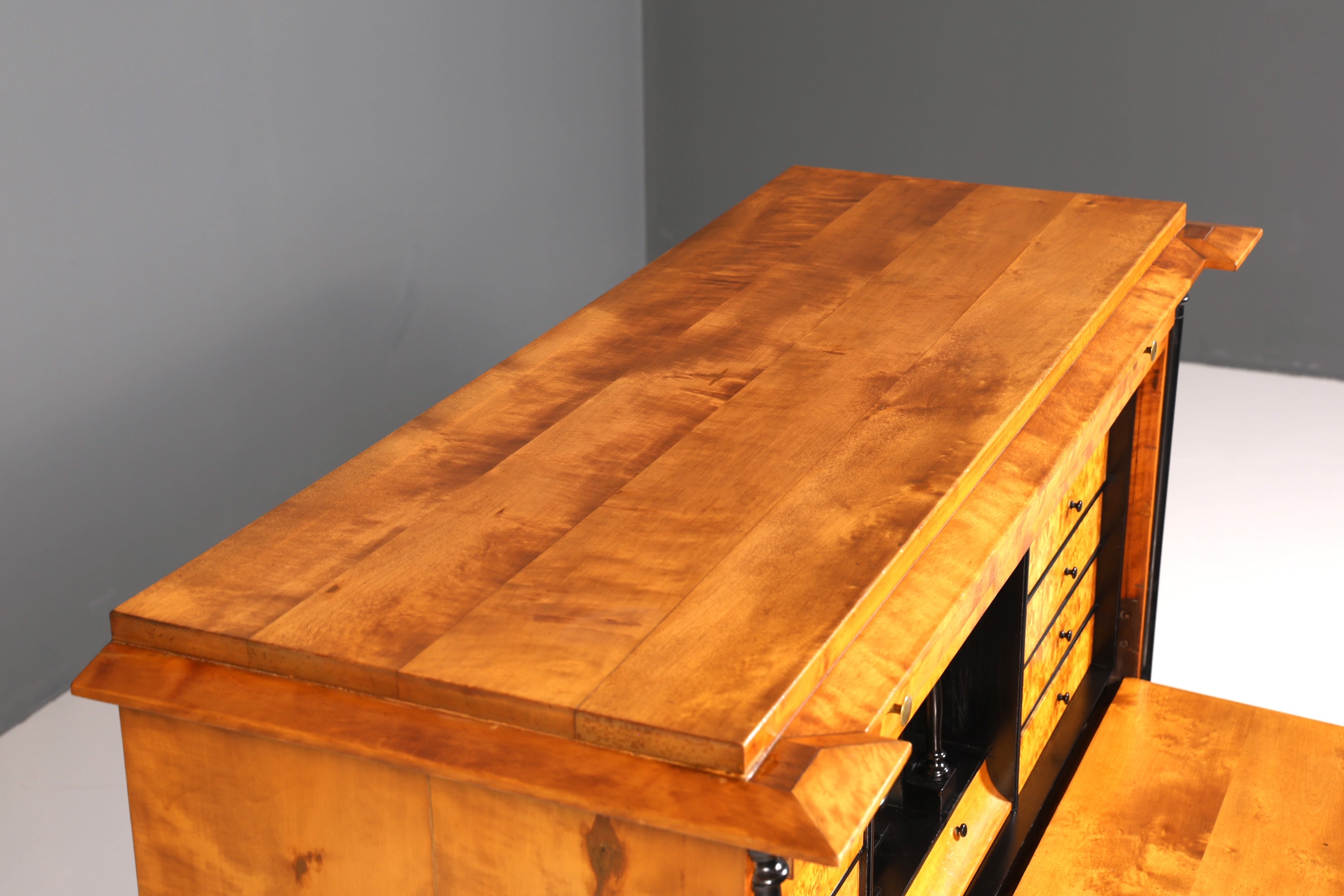 Traumhafter Original Biedermeier Sekretär um 1860 Kommode Antik Bürokommode