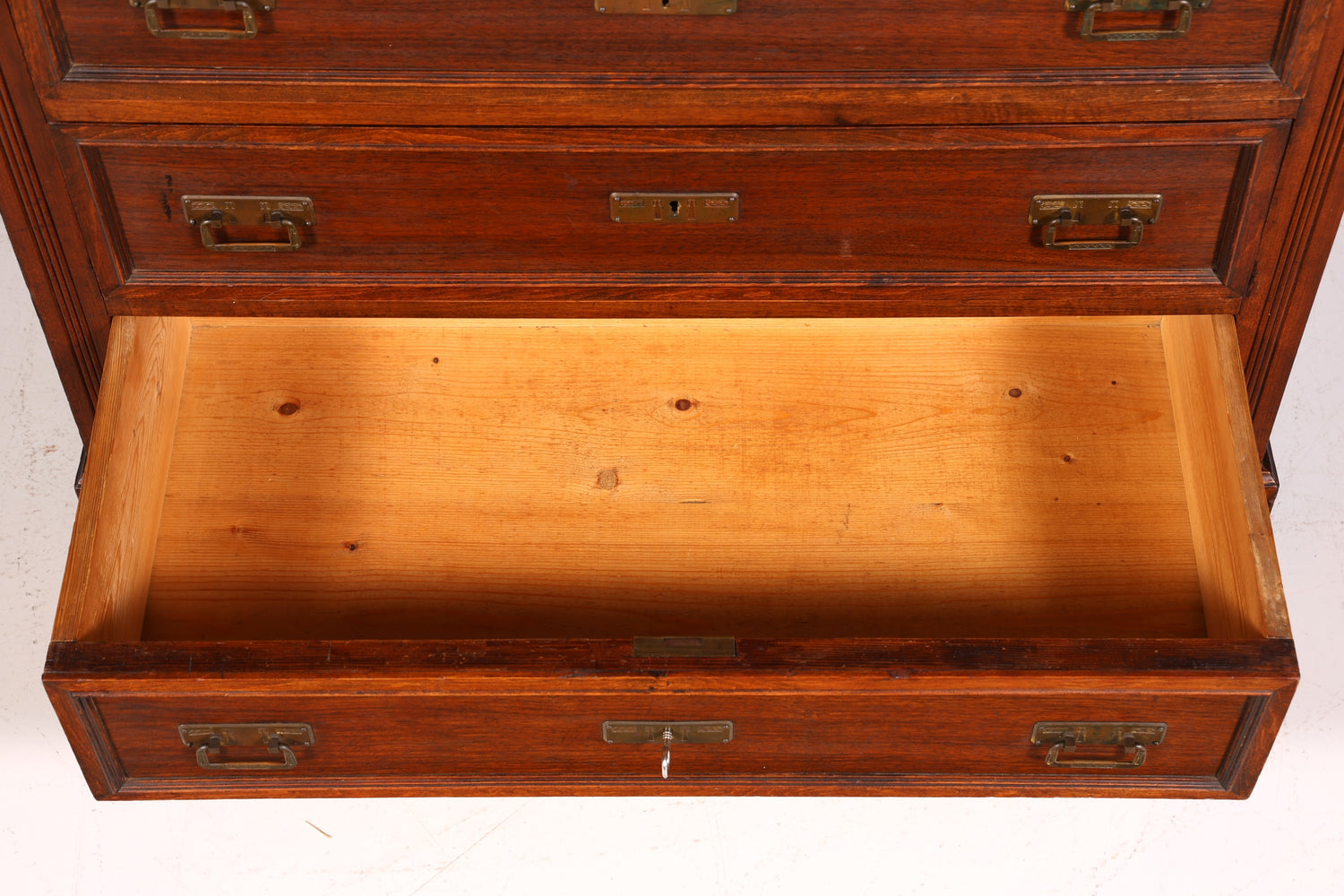 Wunderschöne Jugendstil Kommode Gründerzeit Eiche Antik Schubladenkommode Sideboard