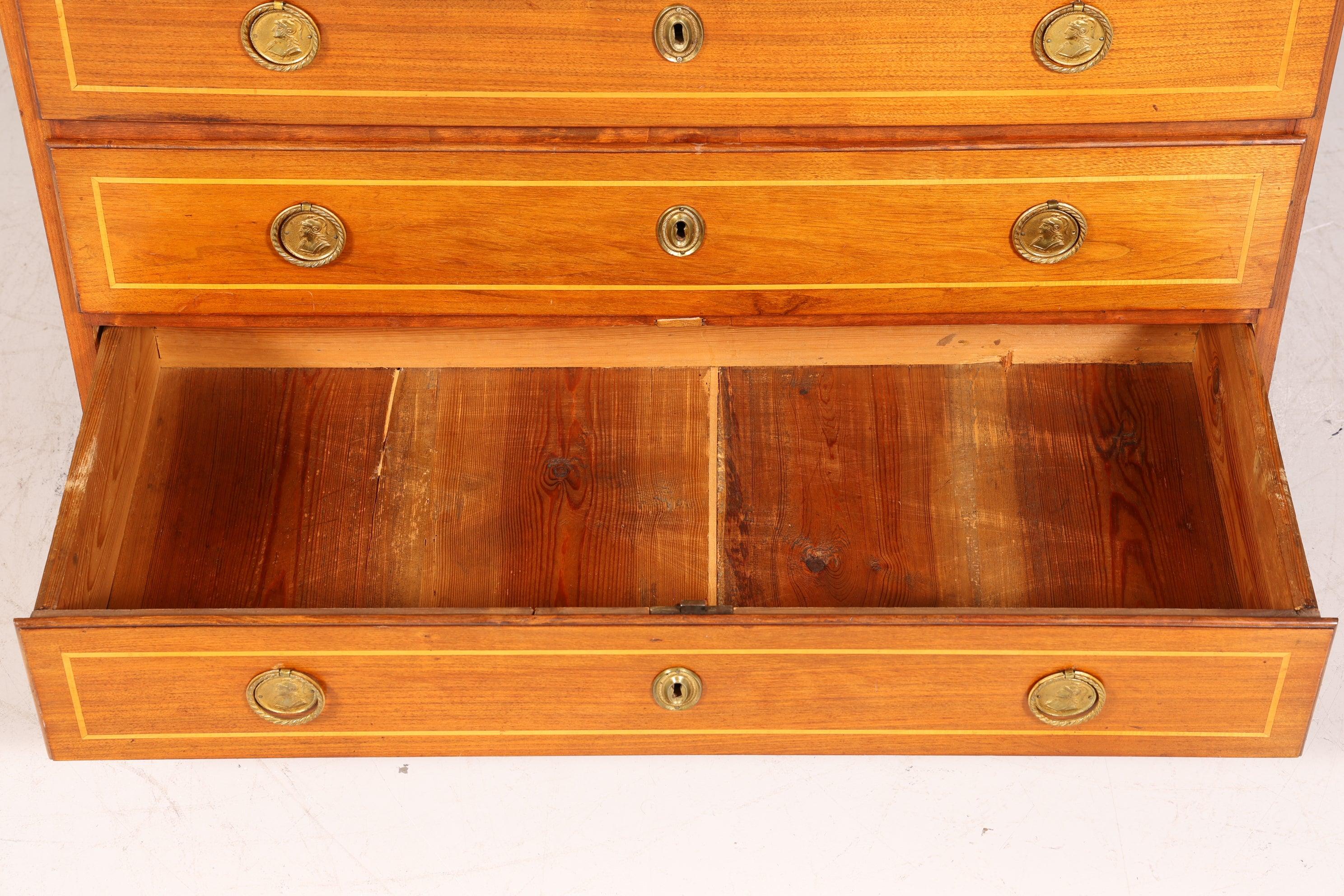 Wunderschöner Englischer Sekretär echt Holz Schreibkommode UK Antik Schreibtisch Kommode