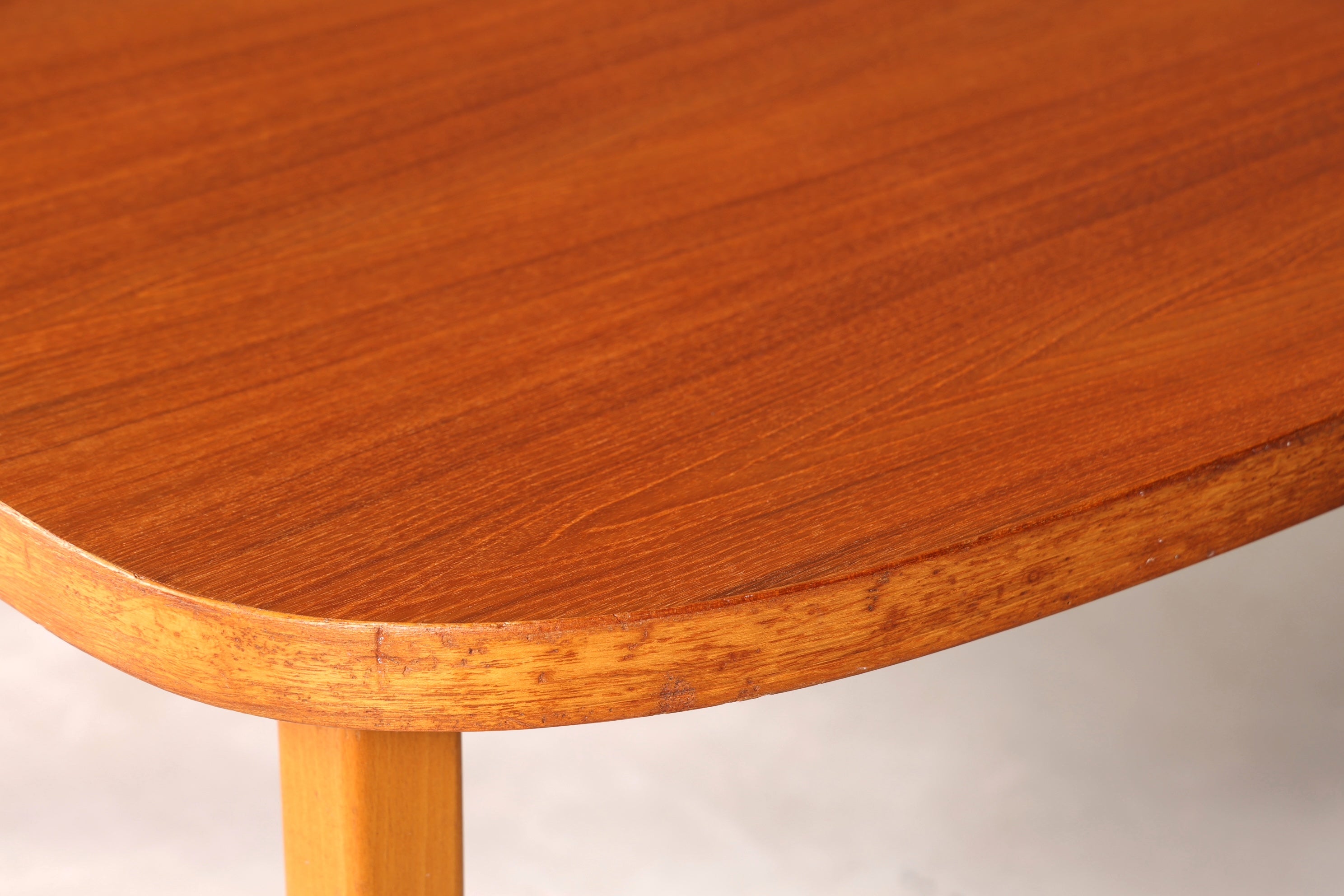 Traumhafter Mid Century Esstisch ausziehbarer Danish Design Teak Holz Küchentisch Esszimmer Tisch