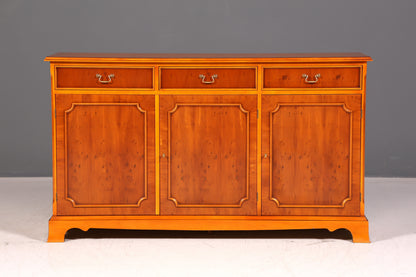 Wunderschönes Englisches Sideboard Buffetschrank 60s Kommode Anrichte Schrank Echt Holz Highboard Vintage