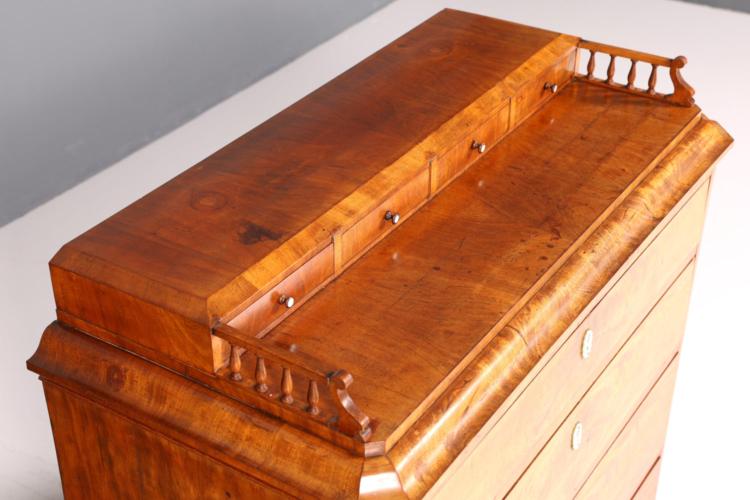 Wunderschöne Biedermeier Kommode Antik Schrank Vertiko Schubladenkommode Wäschekommode