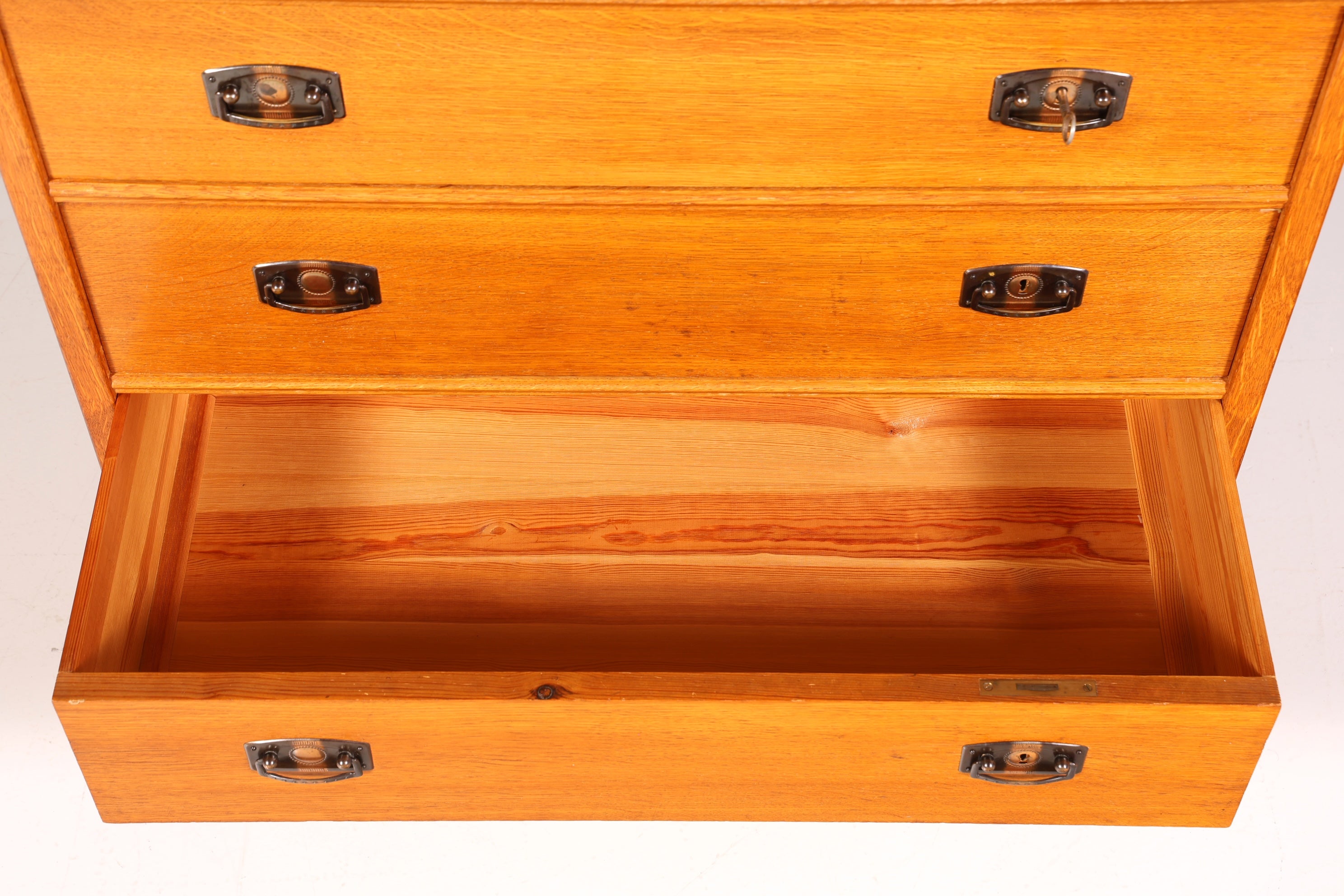 Traumhafte Jugendstil Kommode Antik Sideboard mit Spiegel Flurkommode Frisierkommode