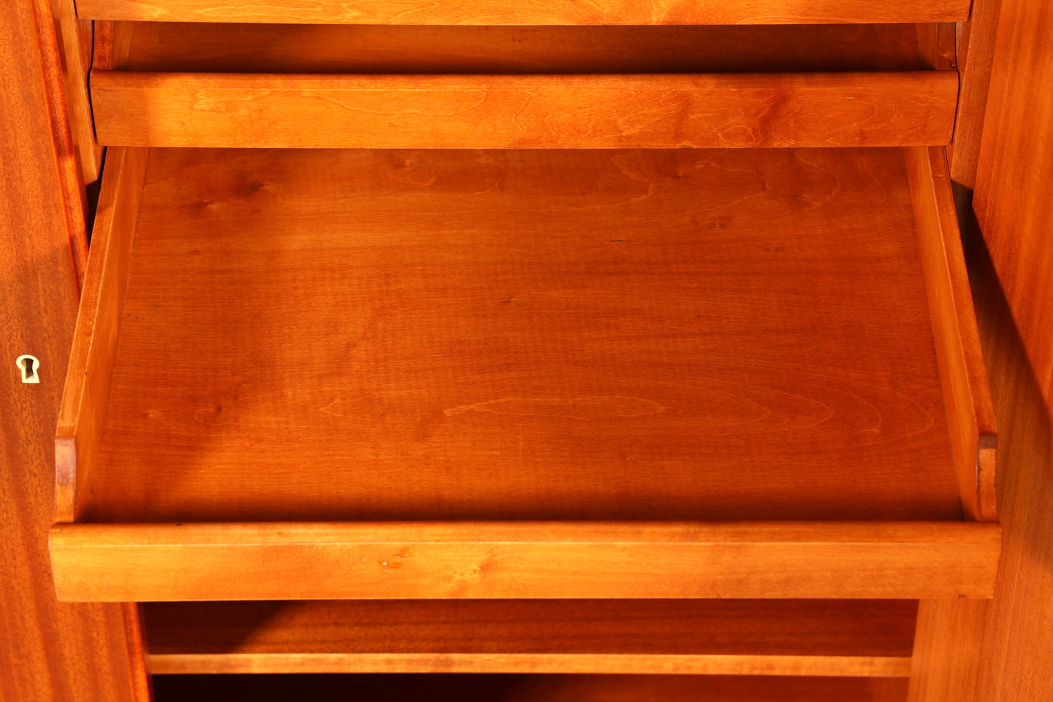 Traumhafter geschwungener Schrank Antik Sideboard Highboard um 1950 Aktenschrank Barock Stil