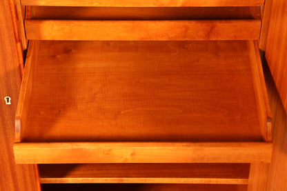 Traumhafter geschwungener Schrank Antik Sideboard Highboard um 1950 Aktenschrank Barock Stil