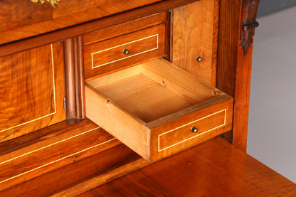 Wunderschöner Gründerzeit Sekretär Kommode Jugendstil Schubladenkommode Antik Vertiko Massiv Holz um 1890