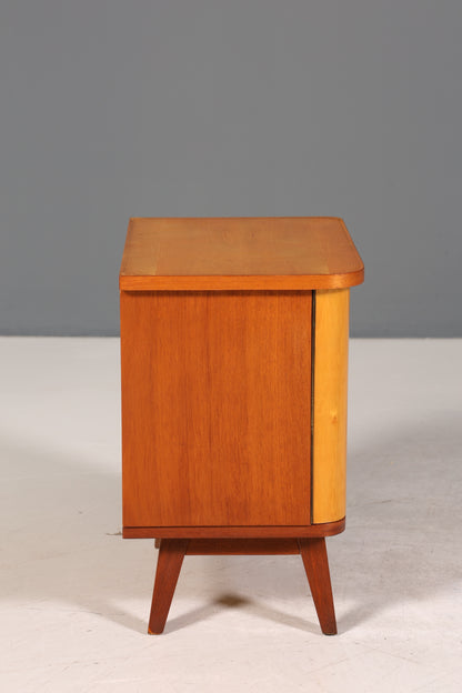 Wunderschöner Mid Century Nachttisch Kommode Vintage 60s Schrank Nachtschrank 1 von 2