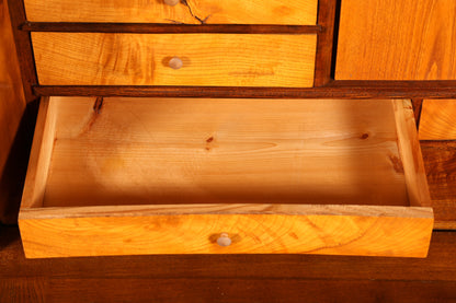 F830 Finish Wunderschöner Gründerzeit Sekretär Kommode Jugendstil Schubladenkommode Antik Vertiko