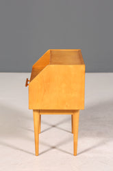 Traumhafte Hellerau Kommode Mid Century Nachttisch echt Holz Beistelltisch VEB Möbel 1 von 2