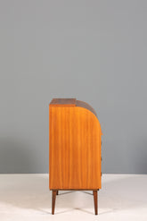 Traumhafter Mid Century Rollladen Sekretär echt Holz Büro Schrank Vintage Schreibkommode