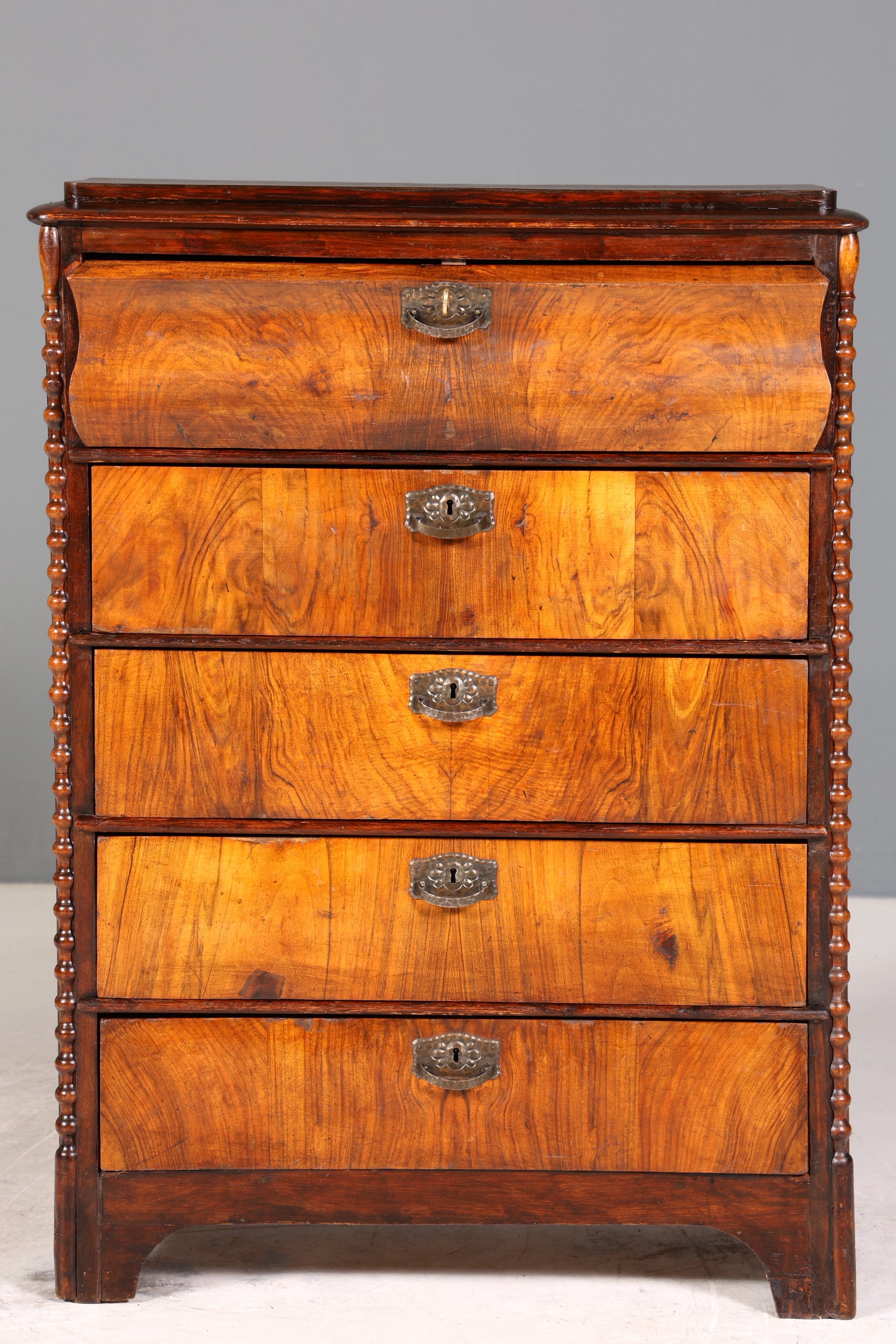 Stilvolle Biedermeier Kommode Louis Philippe Antik Schubladen Kommode Wäschekommode