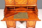 Beeindruckender Louis Philippe Sekretär Antik Rollladen Sekretär Schreibtisch Nussbaum Aufsatzsekretär