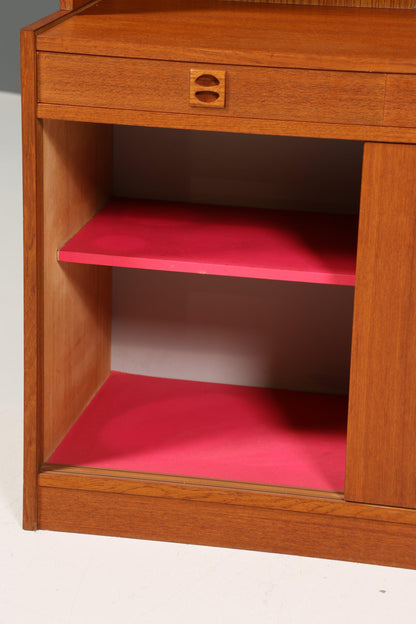 Wunderschöner Mid Century Schrank Vintage Highboard 60er Jahre Holz Regal