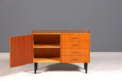 E861 Finish Wunderschöne Mid Century Kommode Vintage Schrank Retro Flur Kommode 60s Regal Sideboard