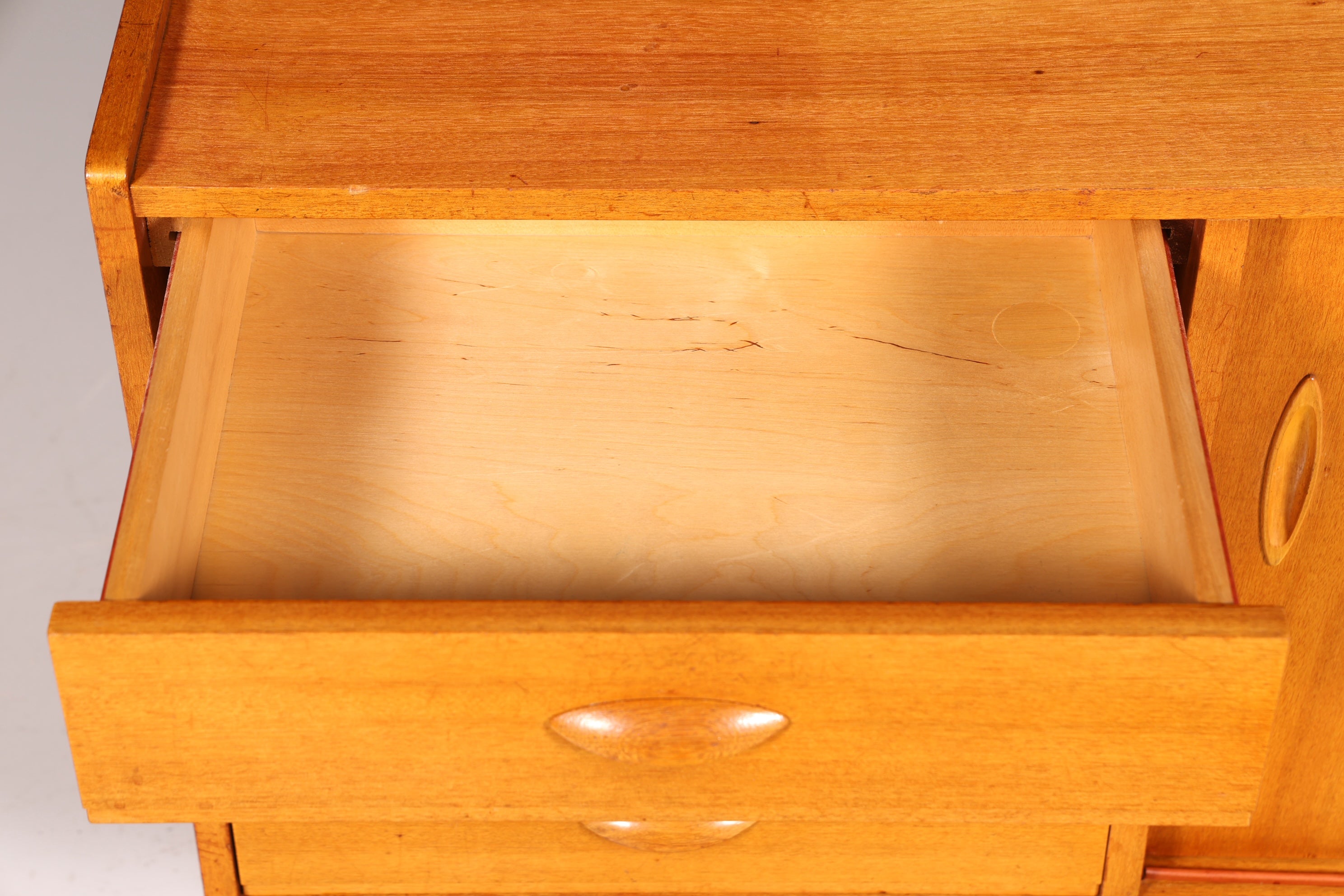 Traumhaftes Mid Century Sideboard Vintage Schrank Schiebetür Kommode TV Schrank 60s