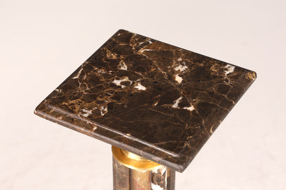 Edle Barock Stil Säule Louis XV Marmor Blumensäule Naturstein Sockel Ablage