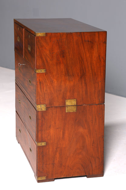 F875 Finish cm Wunderschöne Englische Kommode Holz TV Schrank Antik Sideboard