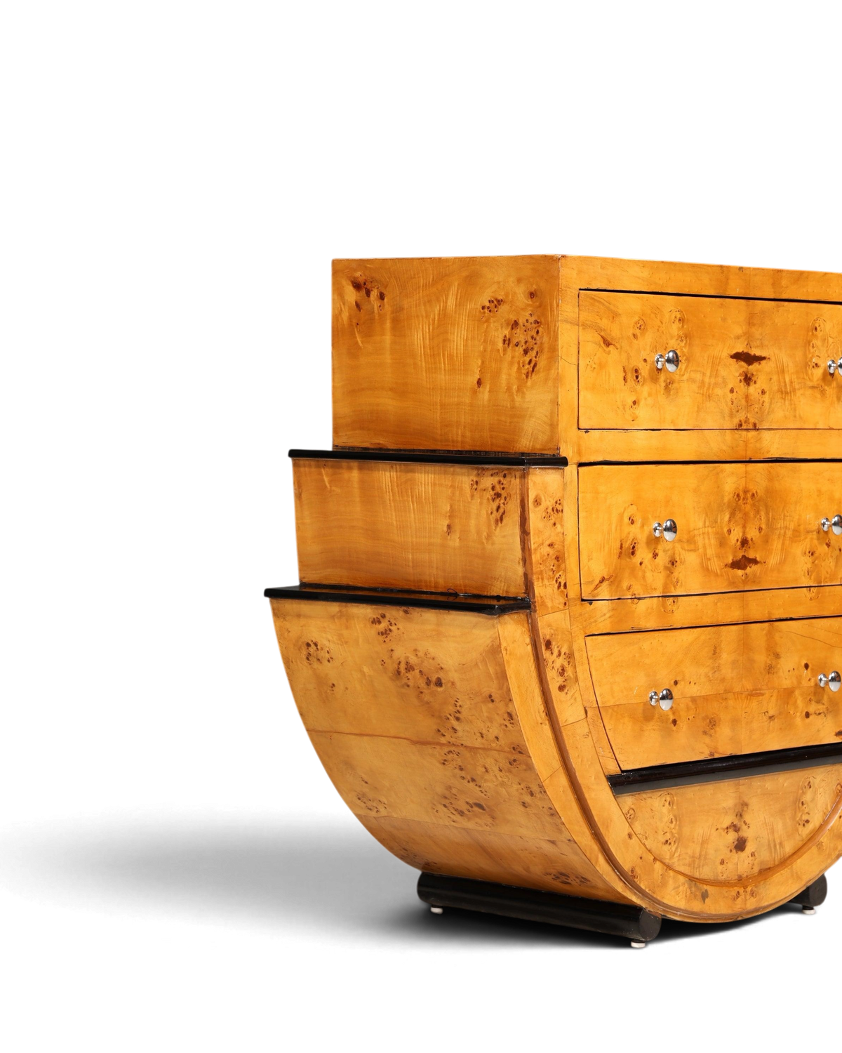 Edle Art Deco Stil Sideboard Wandkonsole Biedermeier Antik Stil Kommode