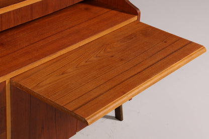 Wunderschönes Mid Century Regal Schrank Vintage echt Holz Bücherregal Retro Kommode