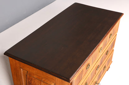 Beeindruckende Original Barock Kommode um 1780 Sideboard Antik massiv Holz Eiche Schubladenkommode