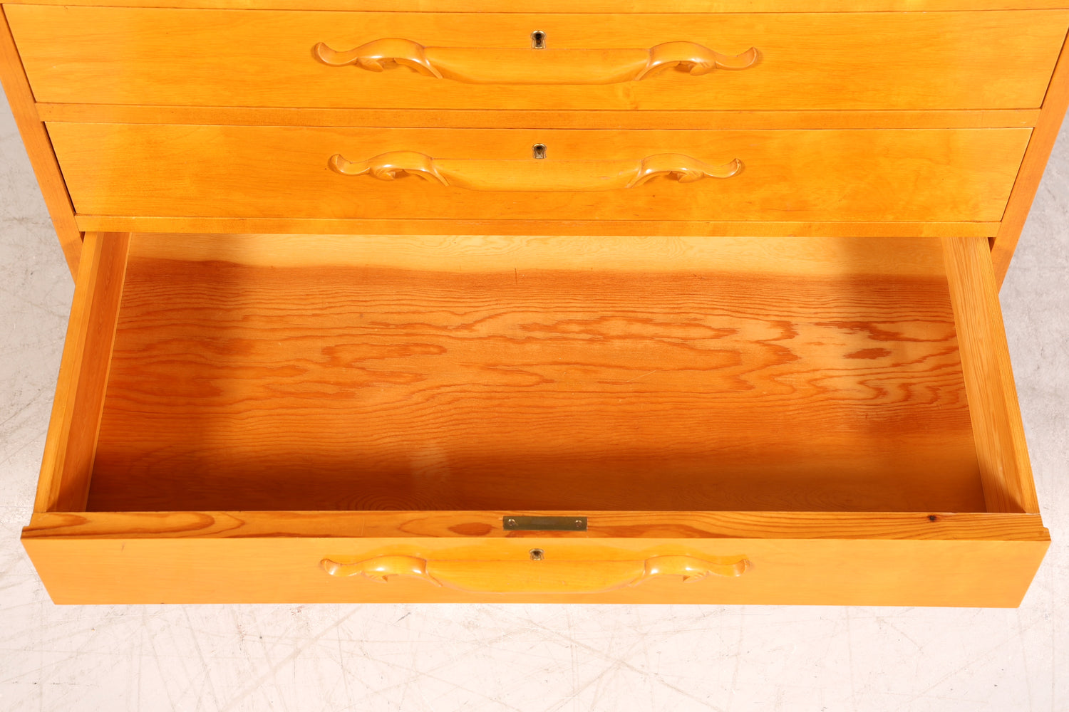 Traumhafter Sekretär um 1930 Büro Kommode Echt Holz Schreibtisch Schreibkommode Antik Stil