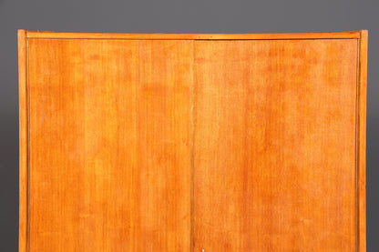 Traumhafter Mid Century Kleiderschrank Vintage Schrank Retro Wäscheschrank Dielenschrank