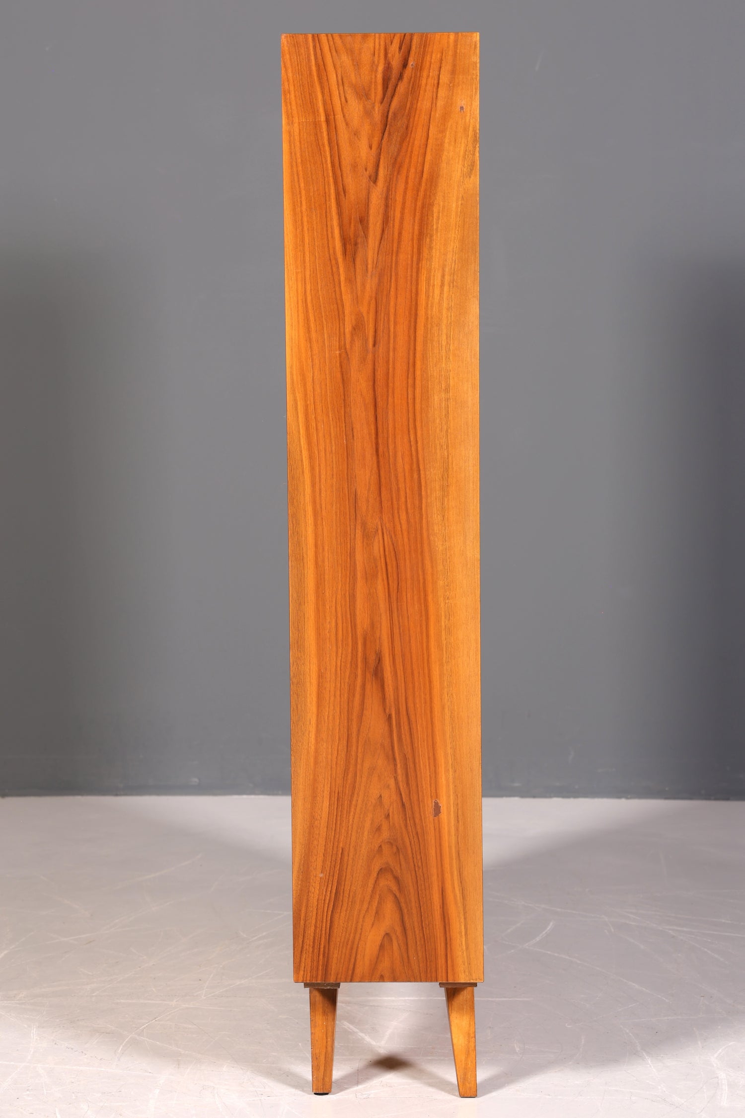 Wunderschönes Original Musterring Regal Mid Century Bücherregal Retro echt Holz Buchablage 2 von 2