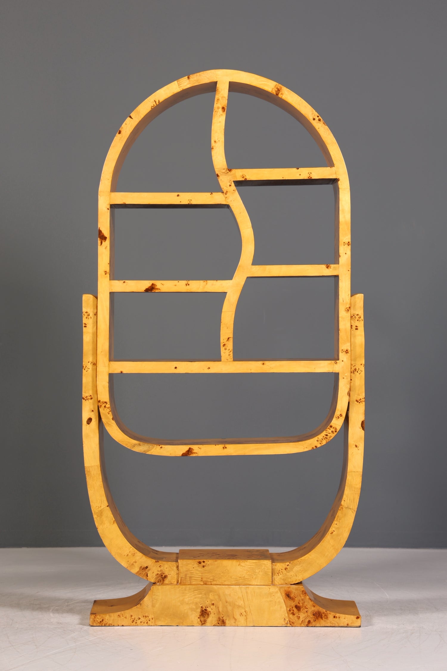 Stilvolles Art Deco Design Bücherregal Kult Regal Bookshelf Buchablage Regal