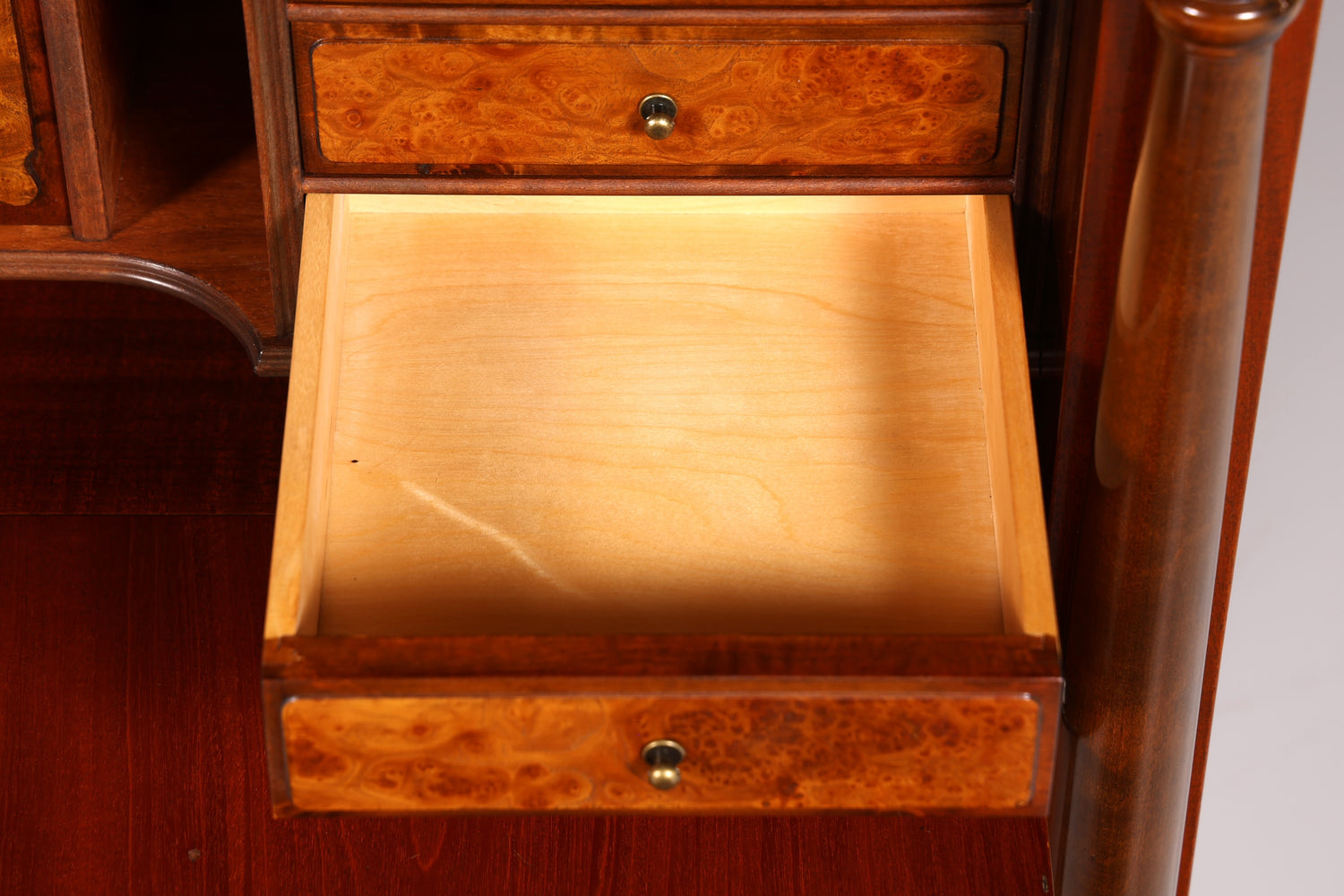 Traumhafter Original Biedermeier Sekretär um 1860 Englisch Kommode Antik Bürokommode