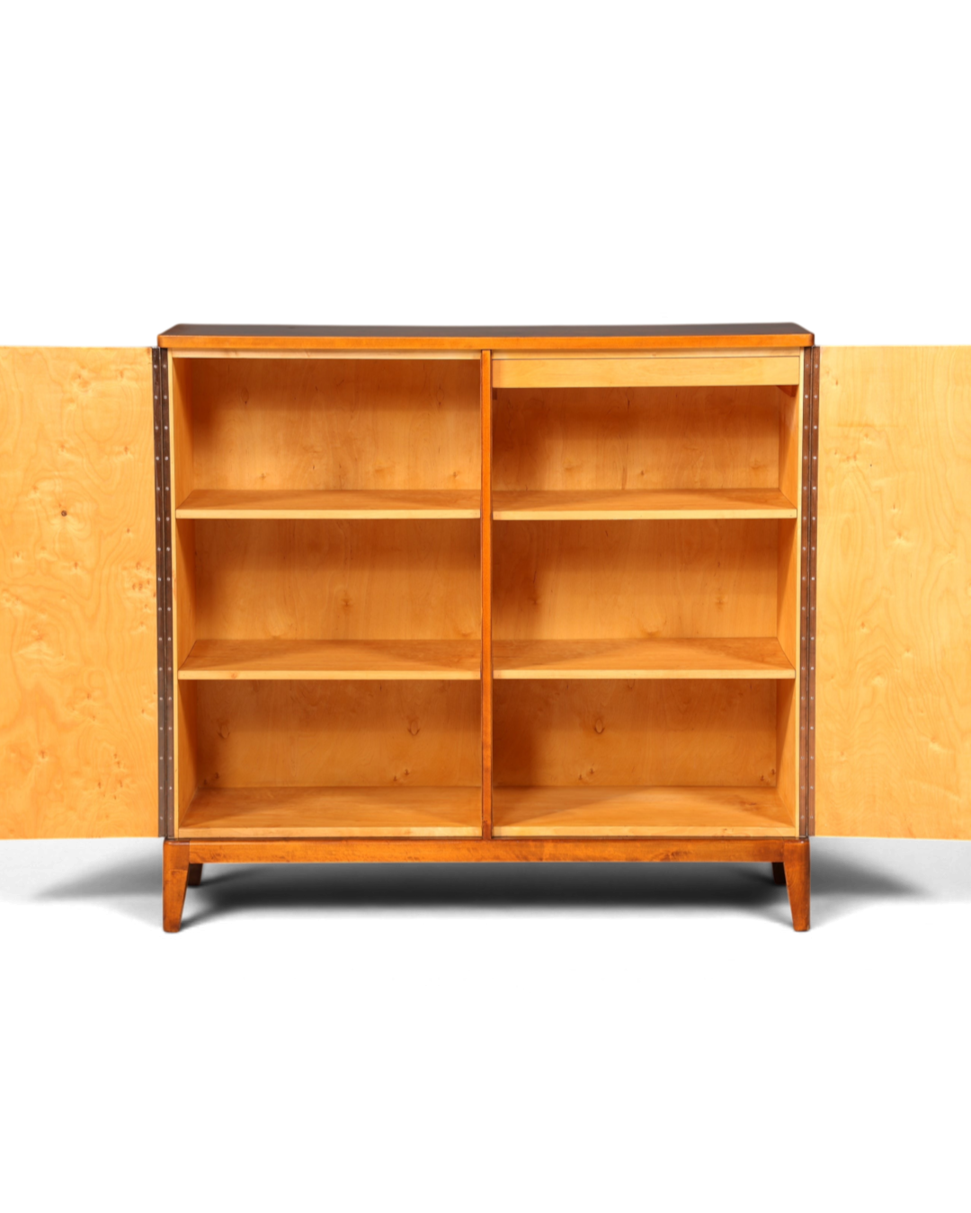 E897 Finish Stilvoller Original Art Deco Schrank Vertiko Kleiderschrank um 1940