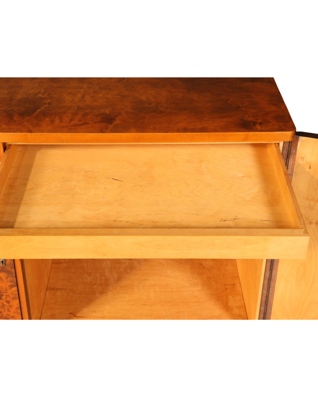 E897 Finish Stilvoller Original Art Deco Schrank Vertiko Kleiderschrank um 1940